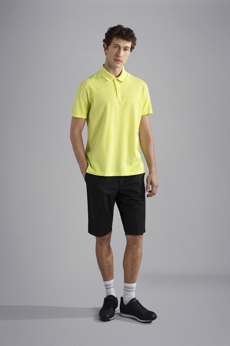 Paul & Shark ULTRA-LIGHT POPLIN COTTON BERMUDA SHORTS outlook