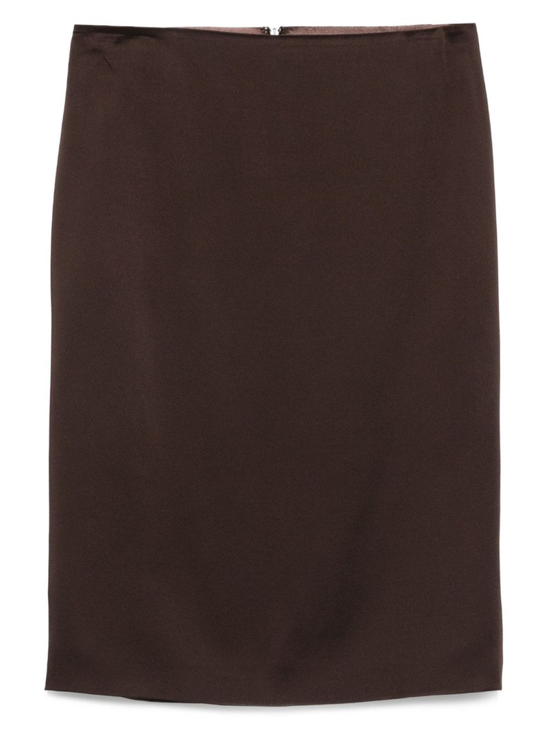 silk pencil skirt 1