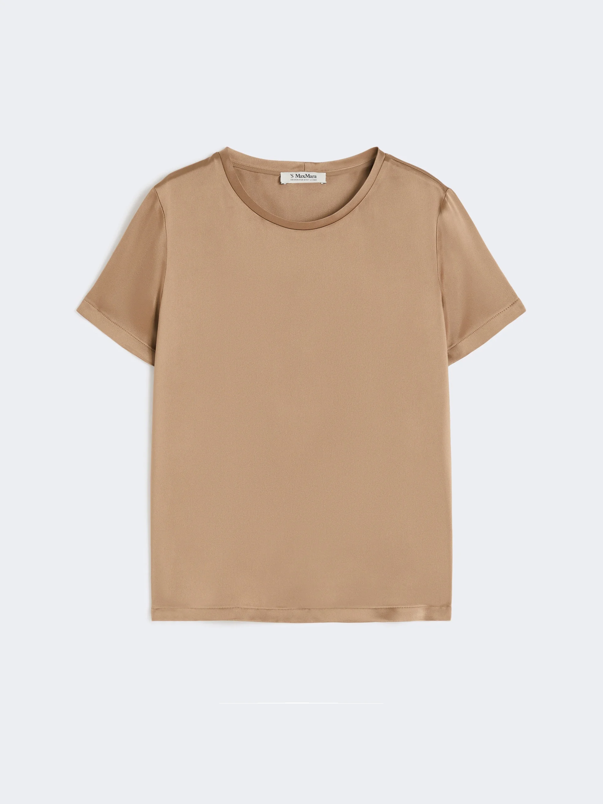 REBECCA Viscose satin T-shirt - 1