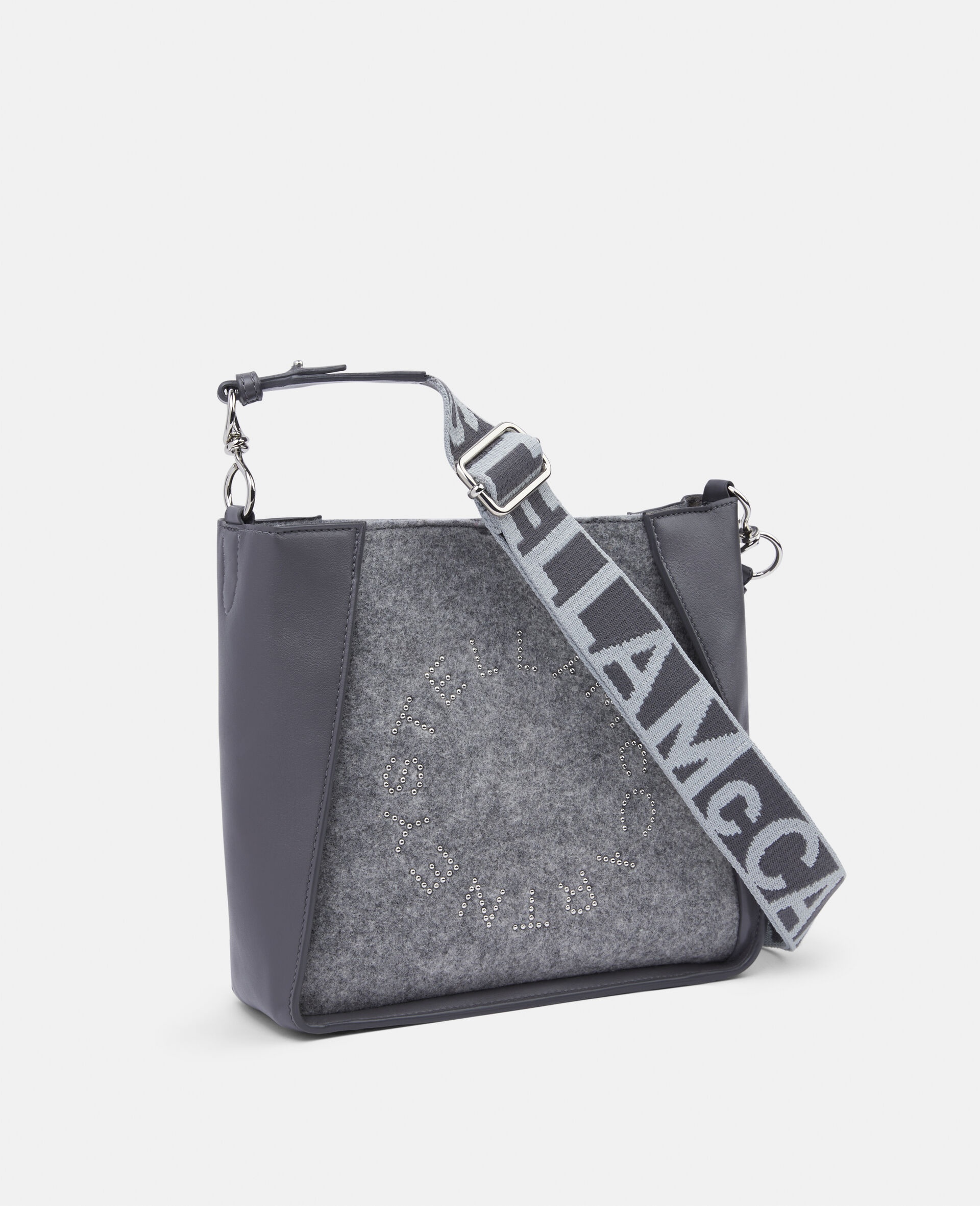 Stella Logo Felt Shoulder Bag - 5