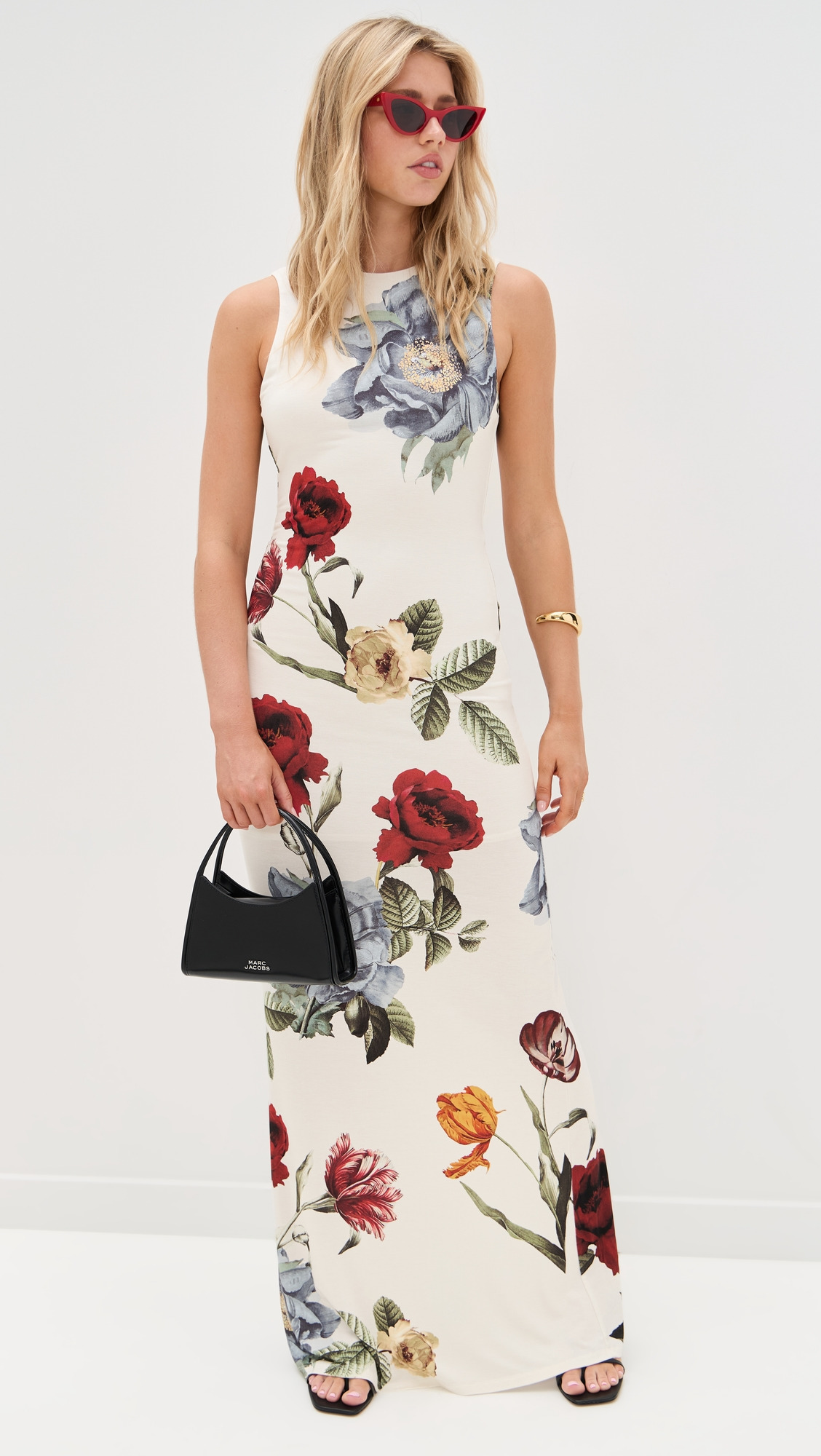 Delora Open Back Maxi Dress - 4