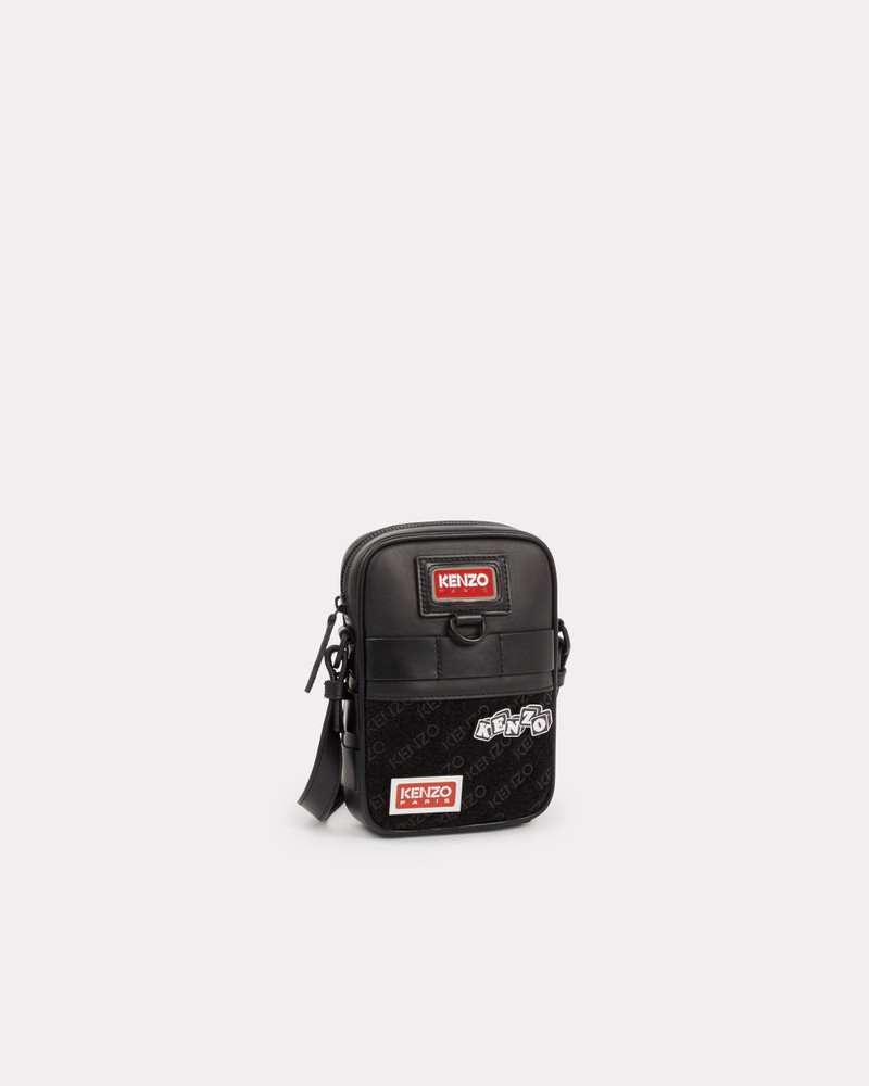 Small leather KENZO Jungle cross-body bag 1