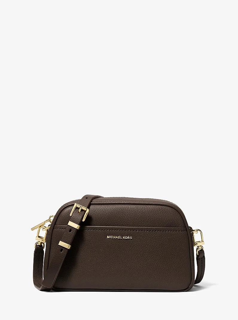 Jet Set Small Leather Camera Crossbody Bag - 1