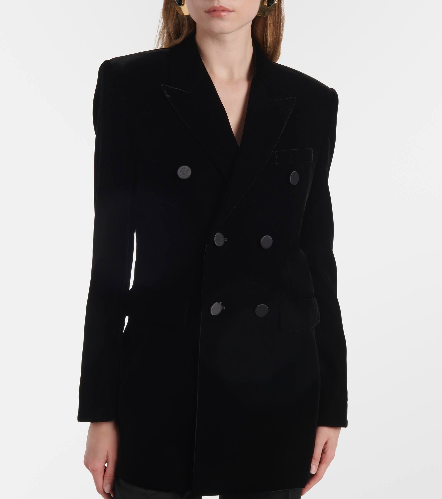 Velvet blazer - 6