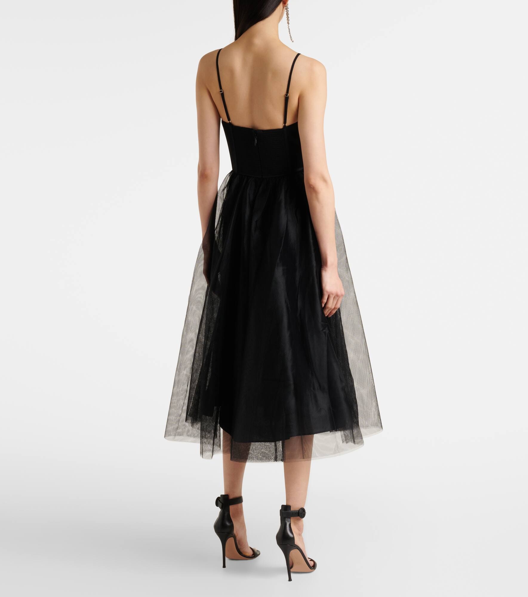 【Zimmermann】TULLE CORSET MIDI チュール コルセット ミディ Zimmermann Tulle Corset Midi Dress | Shopbop