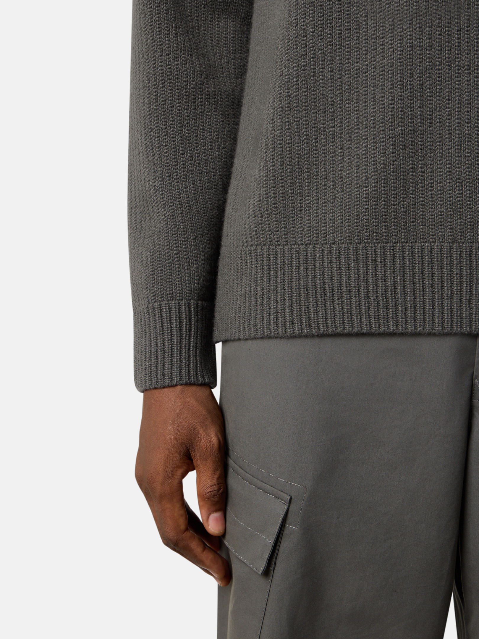 5100078 CASHMERE_STONE ISLAND GHOST - 5