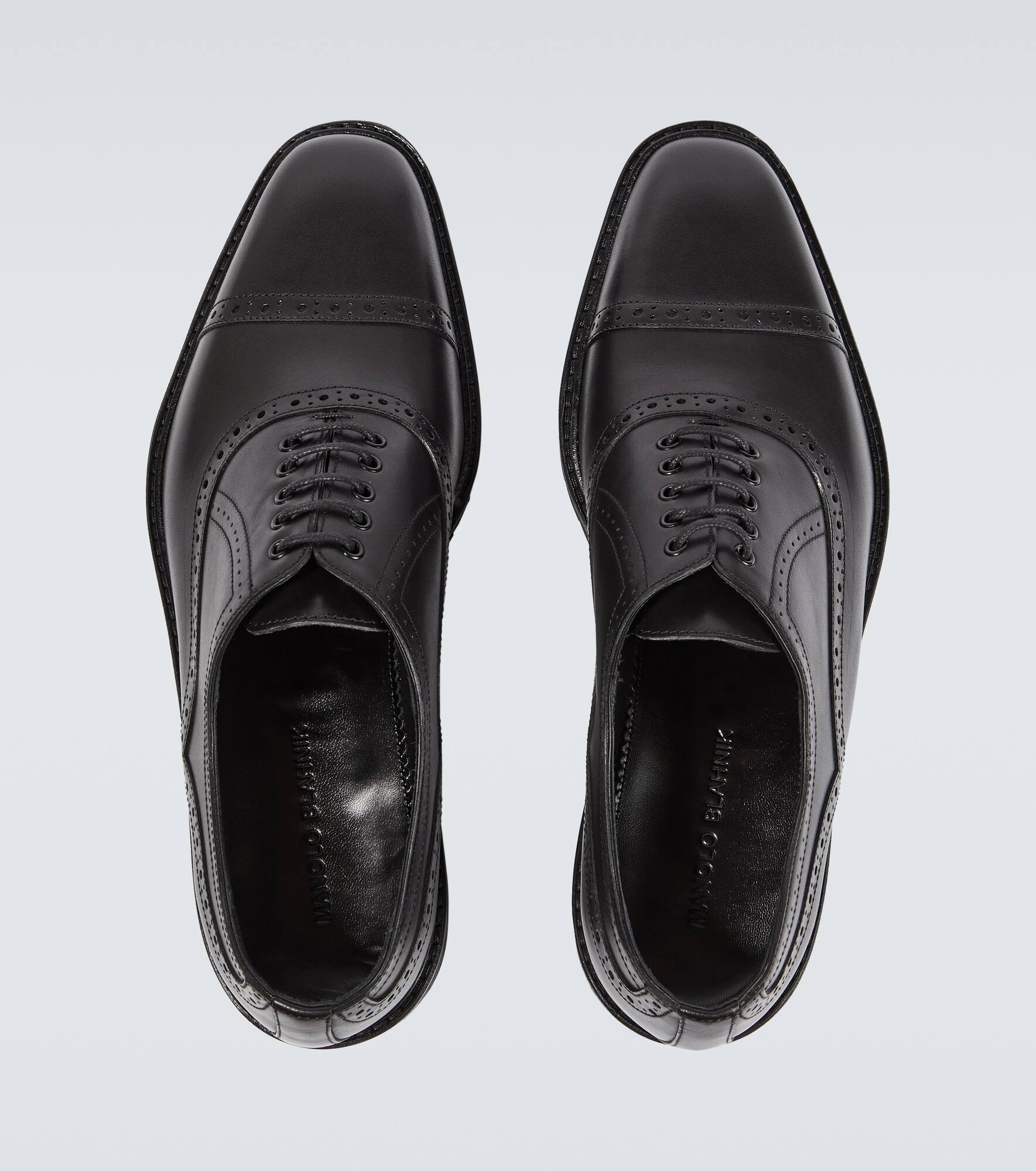Norton leather Oxford shoes - 4