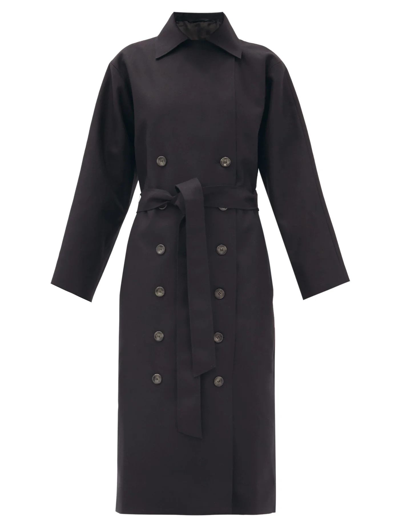 Terlago wool-blend trench coat - 1