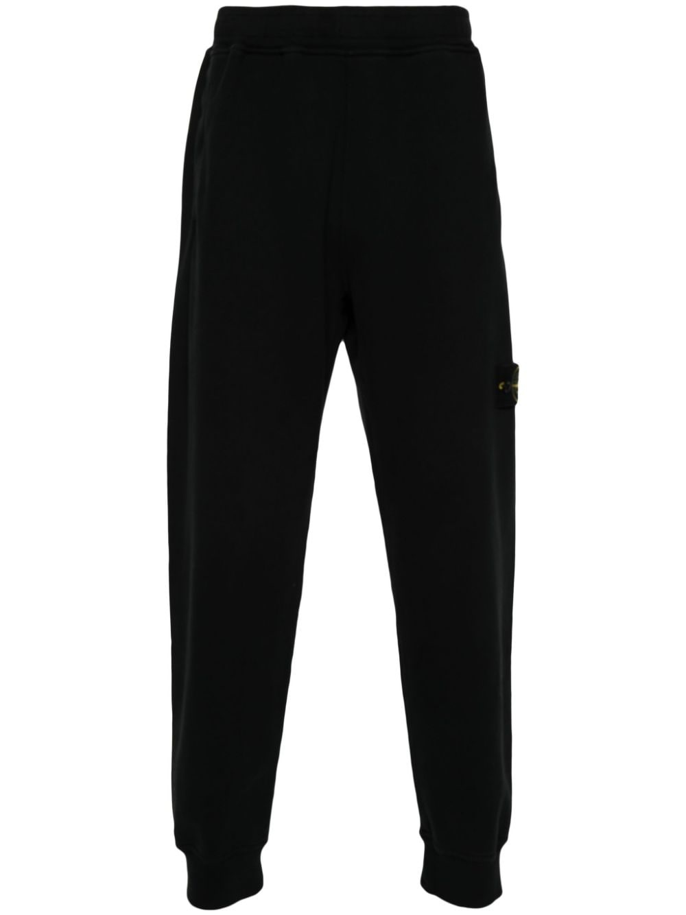 Compass-badge cotton track pants - 1