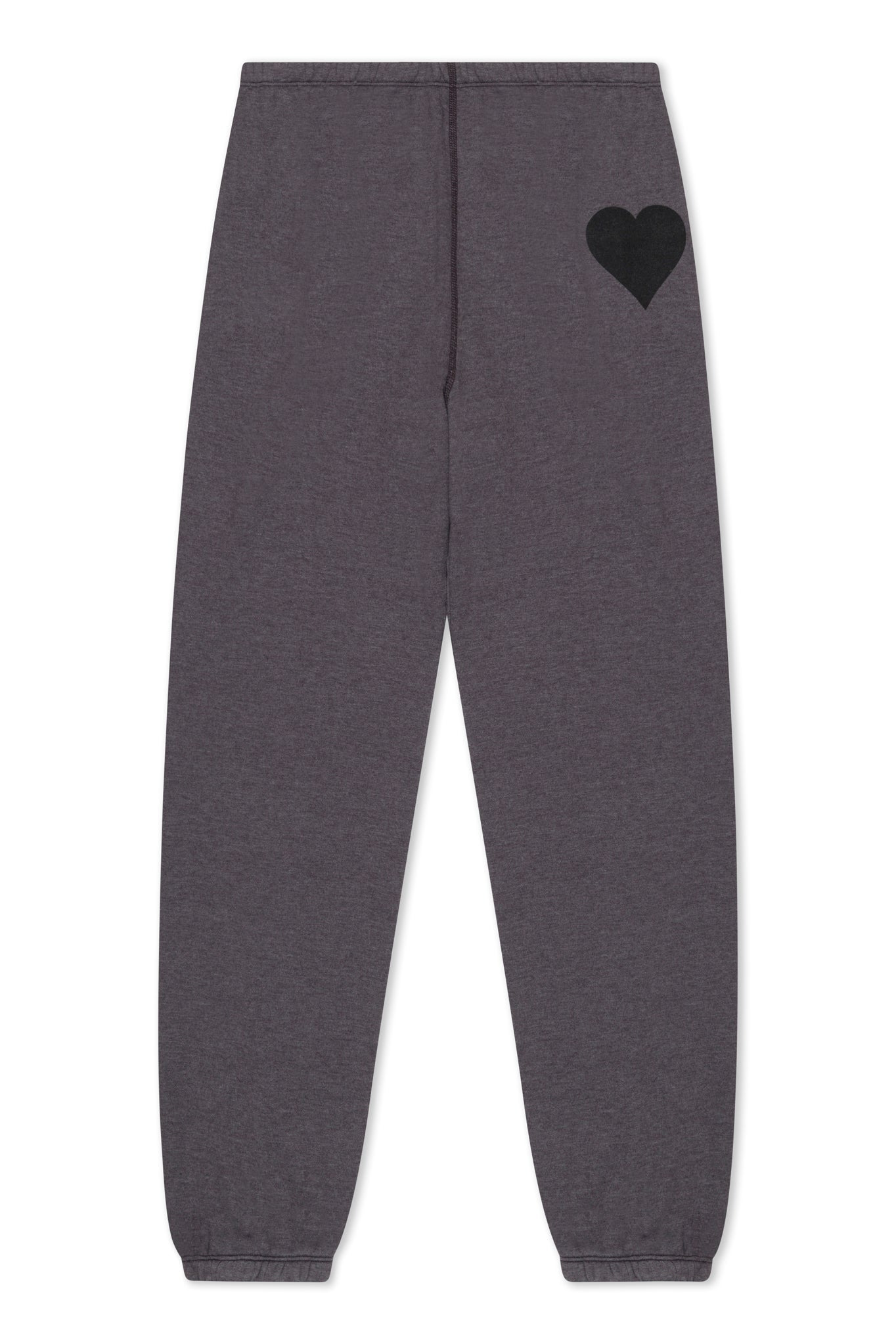 CHARCOAL HEART SWEATPANTS - 8