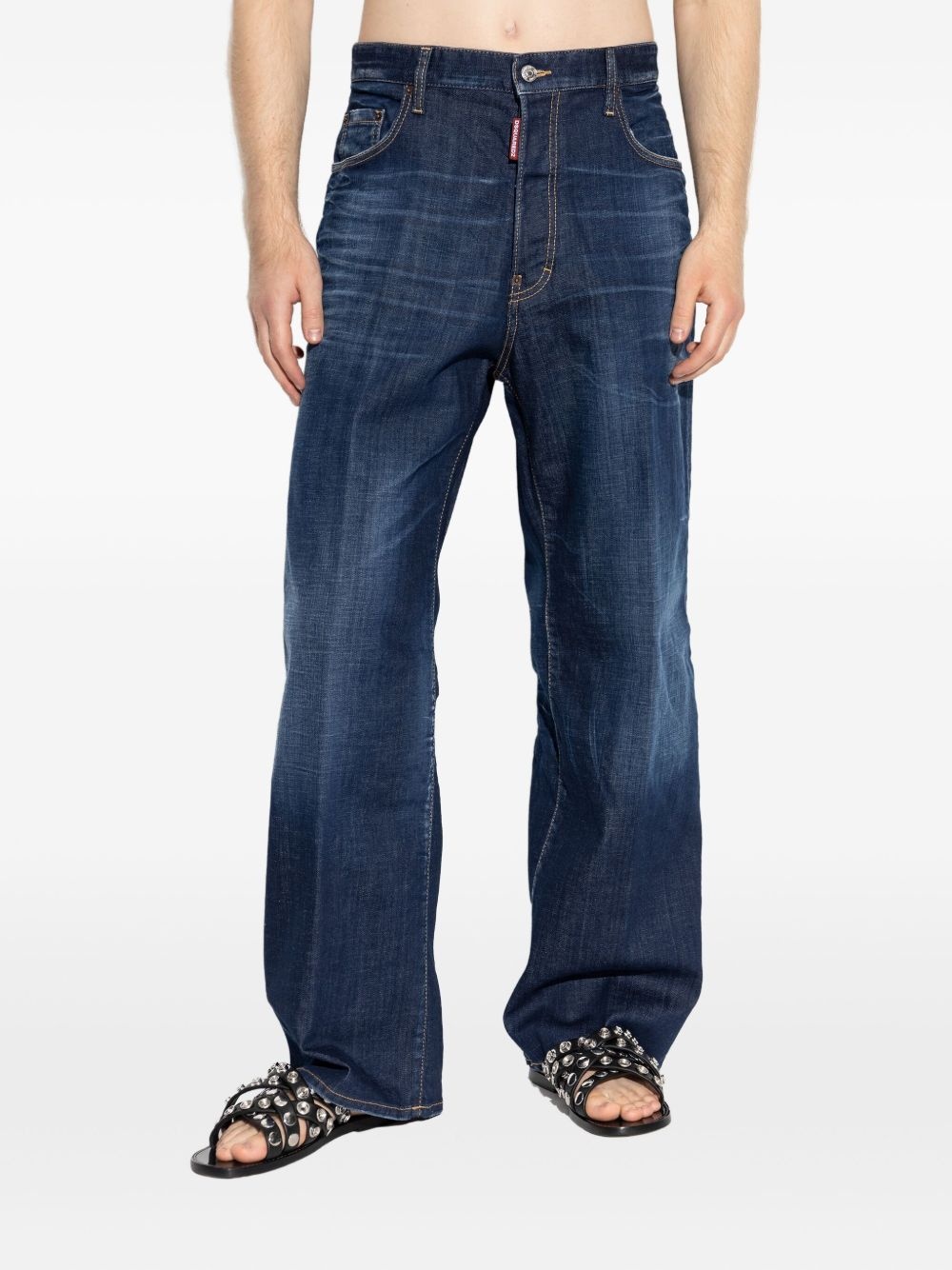 wide-leg jeans - 3