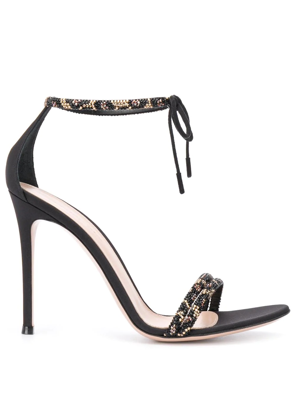 leopard print sandals - 1