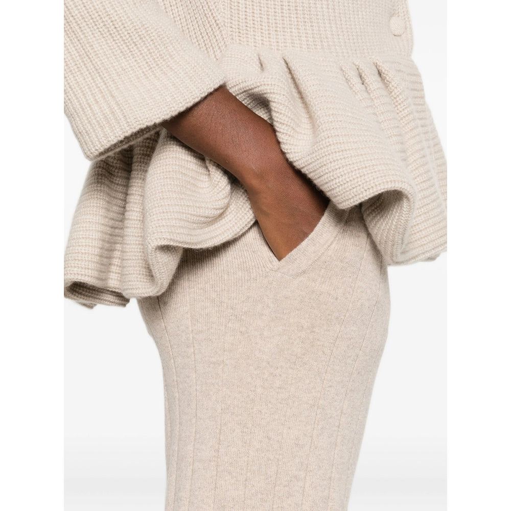 Max Mara Neutrals Trousers - High-Waisted Trousers Women - 2