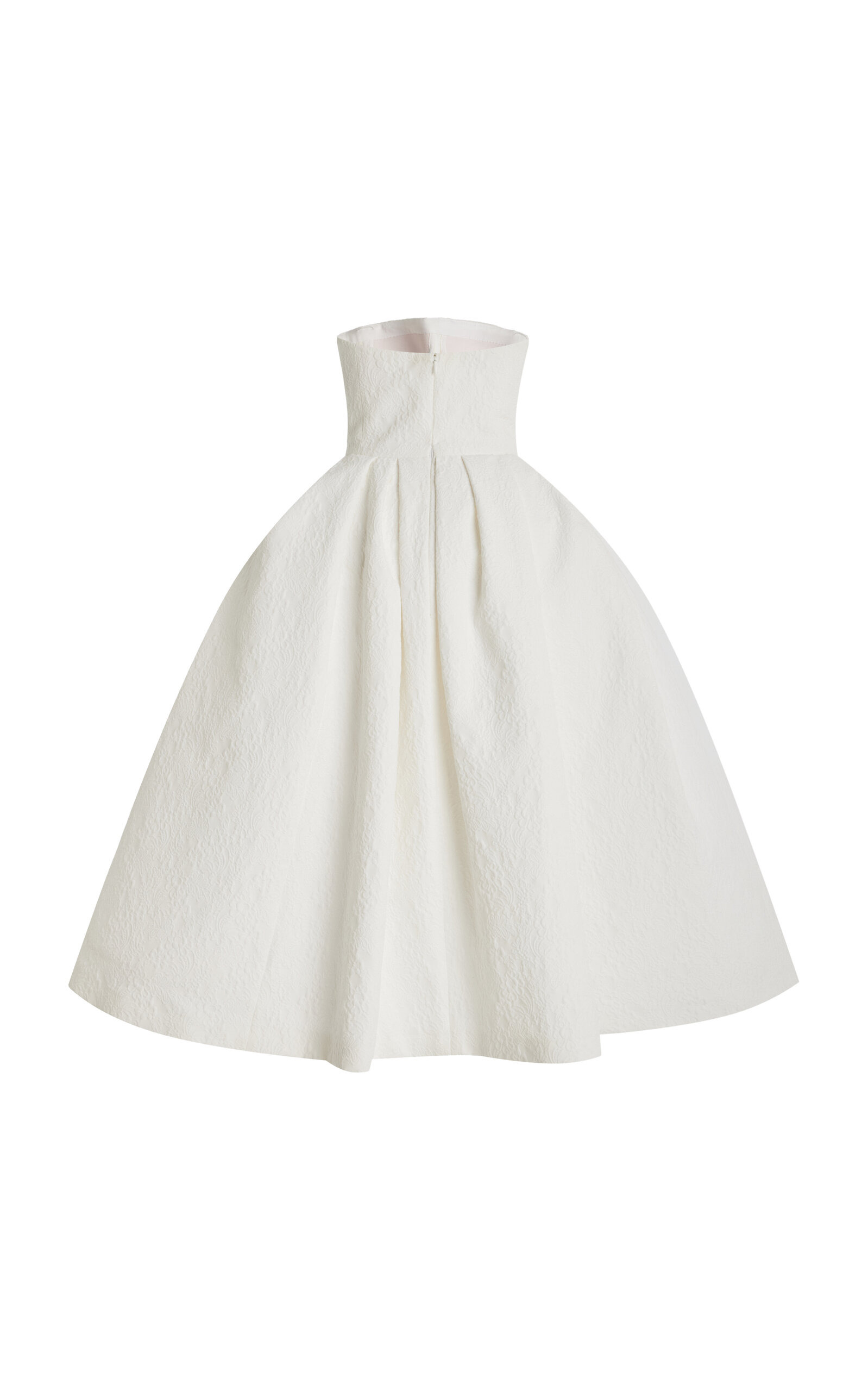 Strapless Midi Dress white - 5