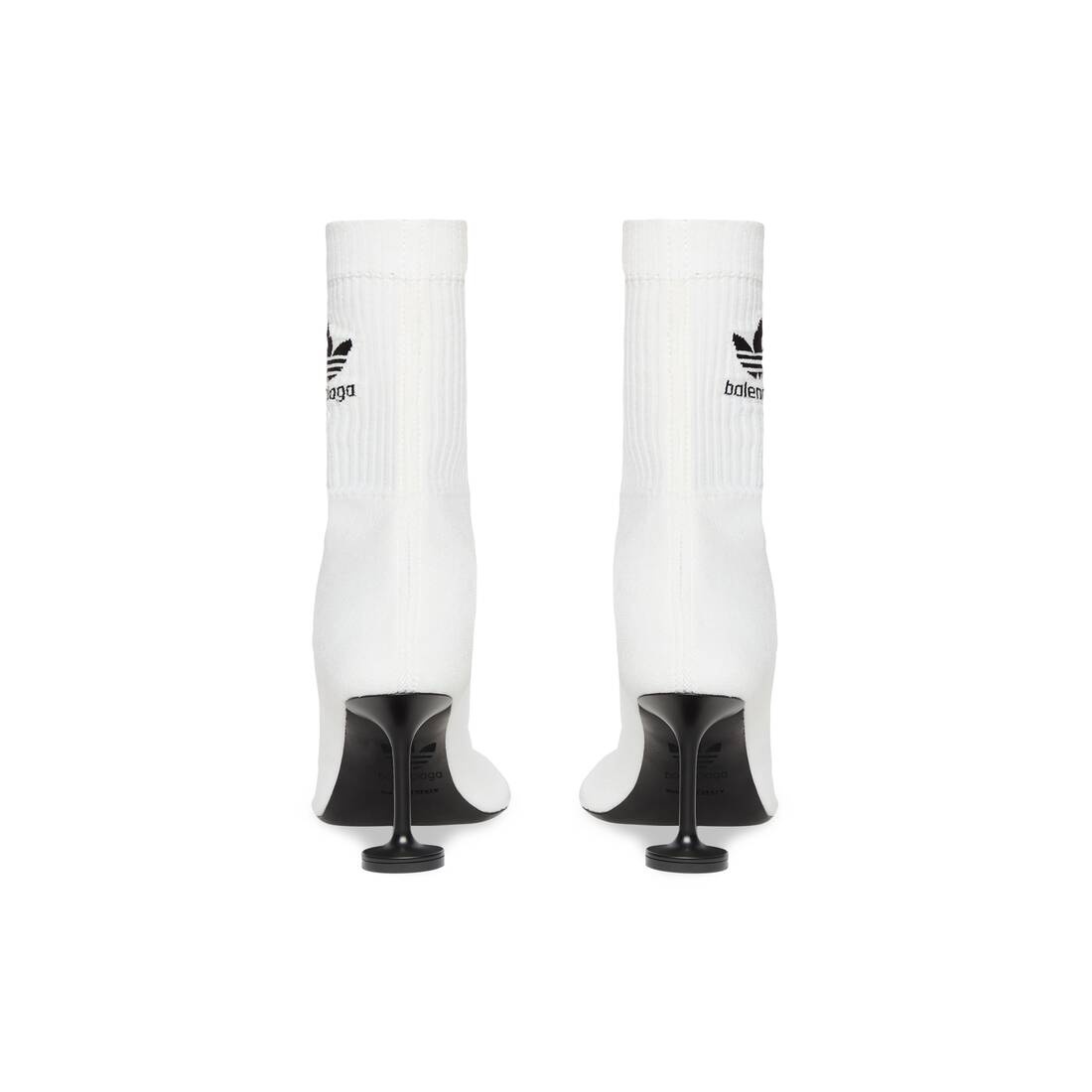 Women's Balenciaga / Adidas Sock 90mm Bootie in White - 5