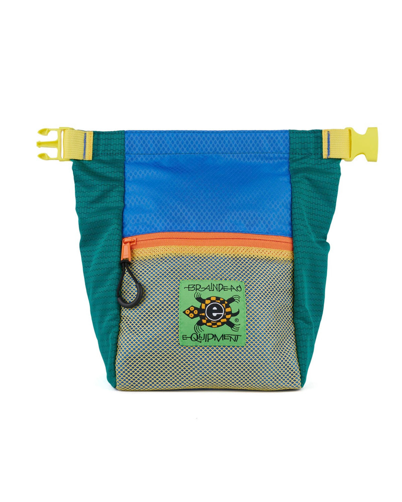 Large Brain Dead Equipment Chalk Bag - Seagrass 1