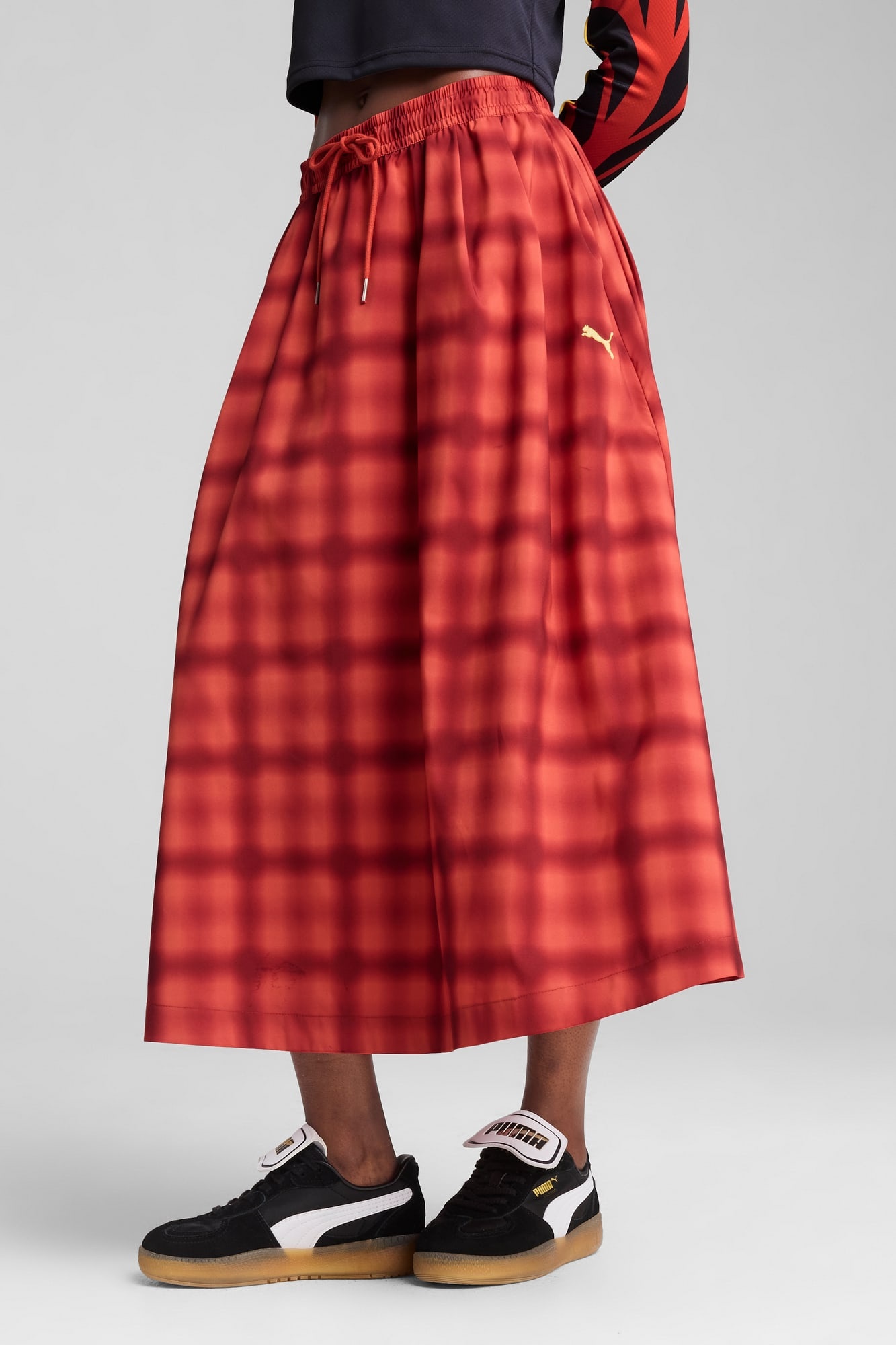 ROAD TO UNITY Women's Woven Midi Pleated Skirt - 3