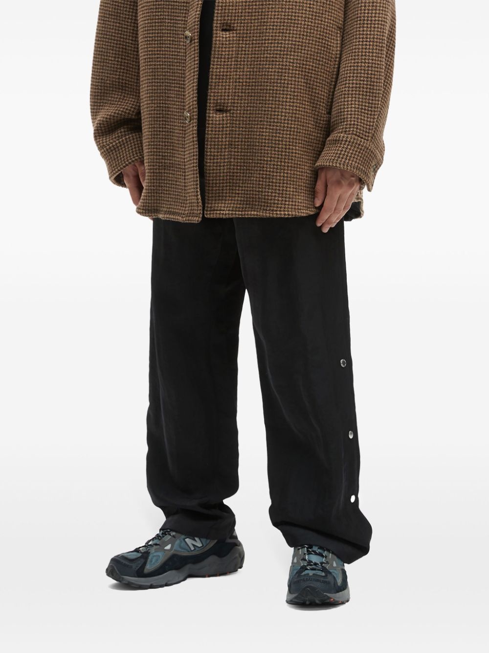 side-button fastening trousers - 3