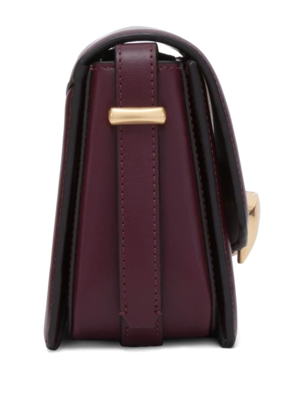 ID leather shoulder bag - 3