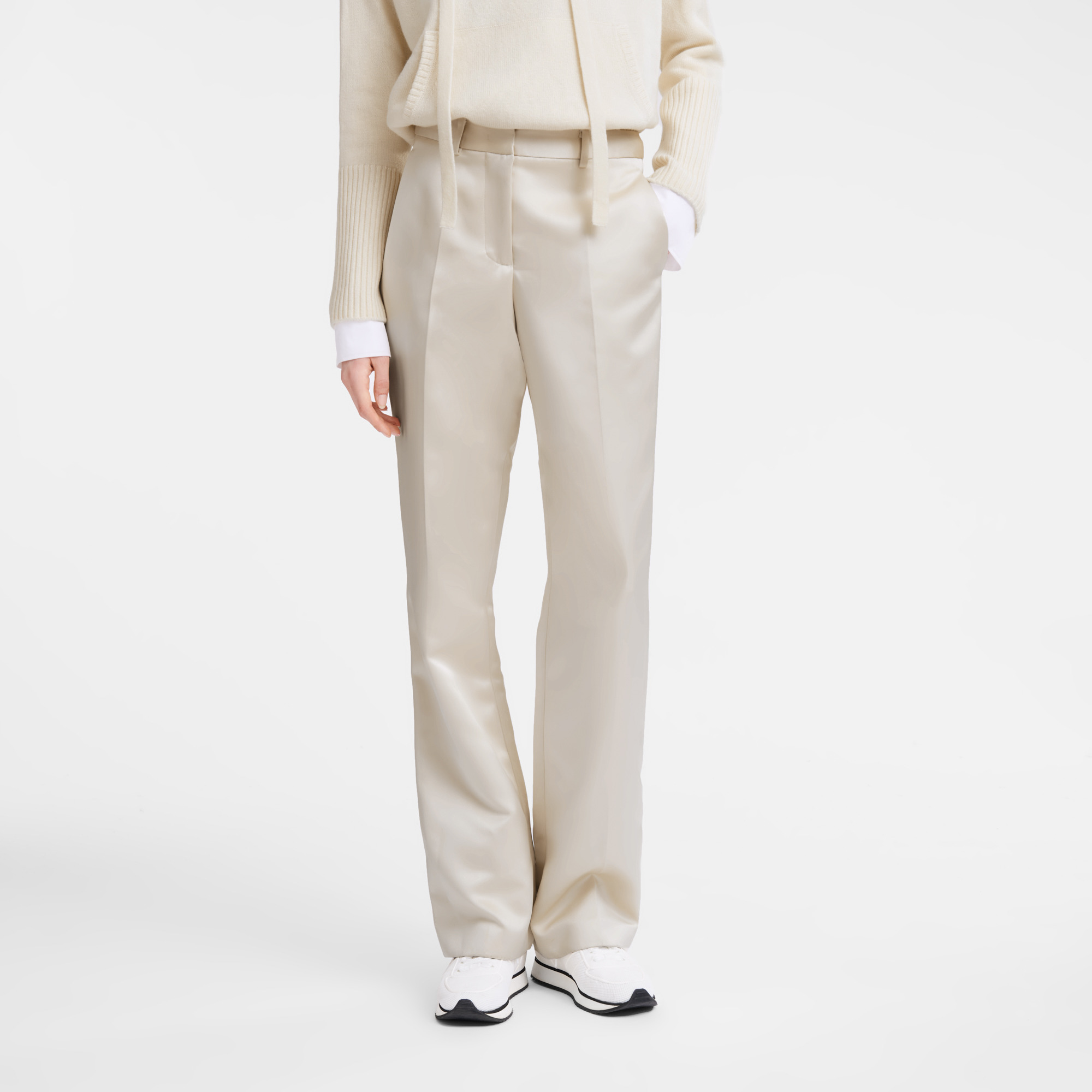 Suit pants Ecru - Satin - 4