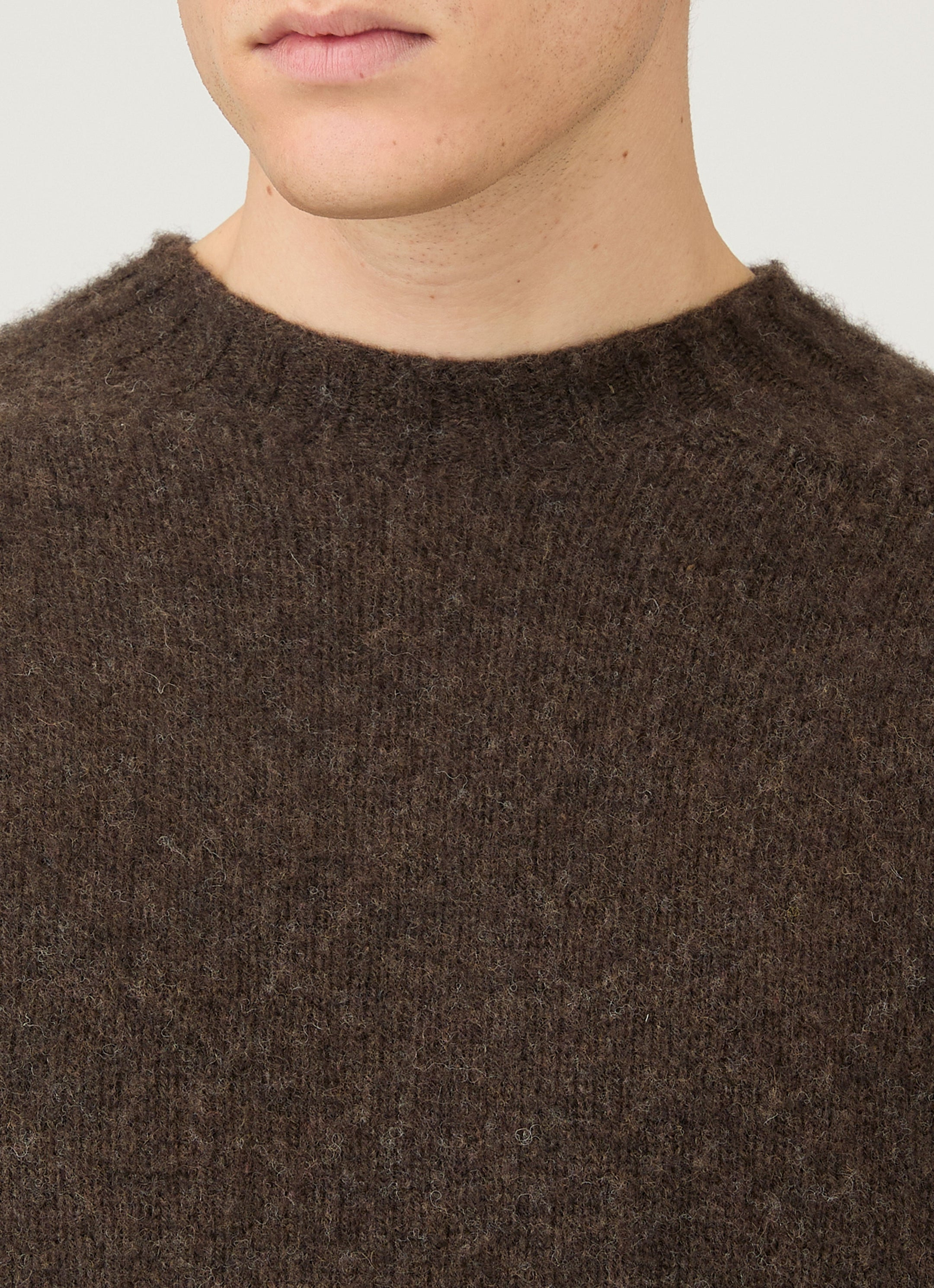 Shetland Crew Neck Jumper - 6