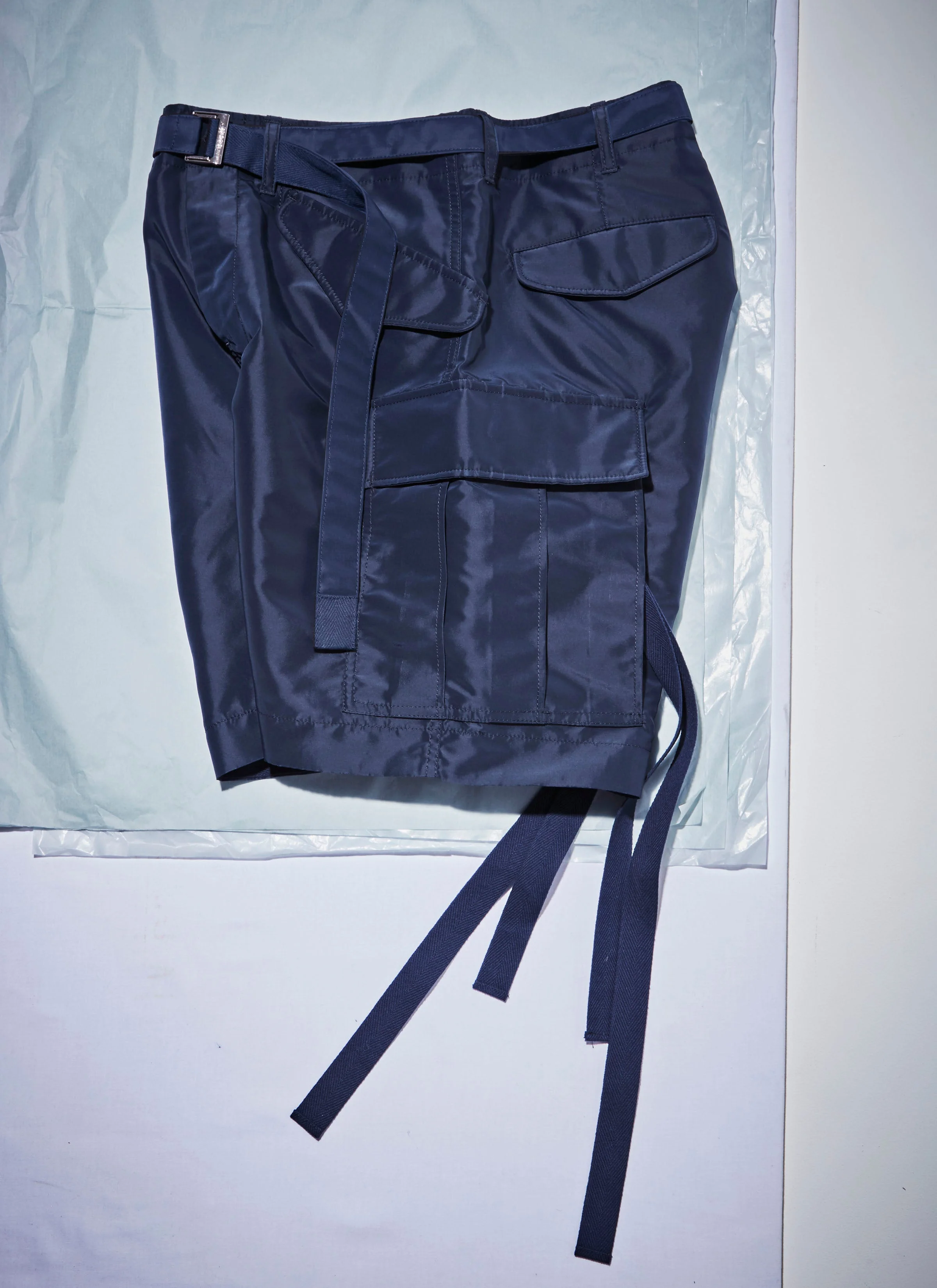 Nylon Twill Shorts - 1