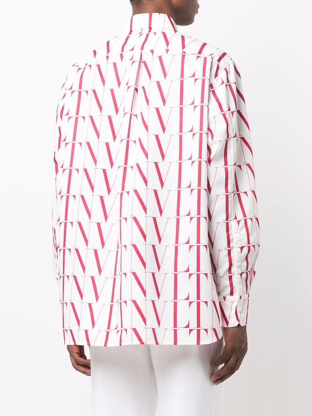 VLTN TIMES print long-sleeve shirt - 4