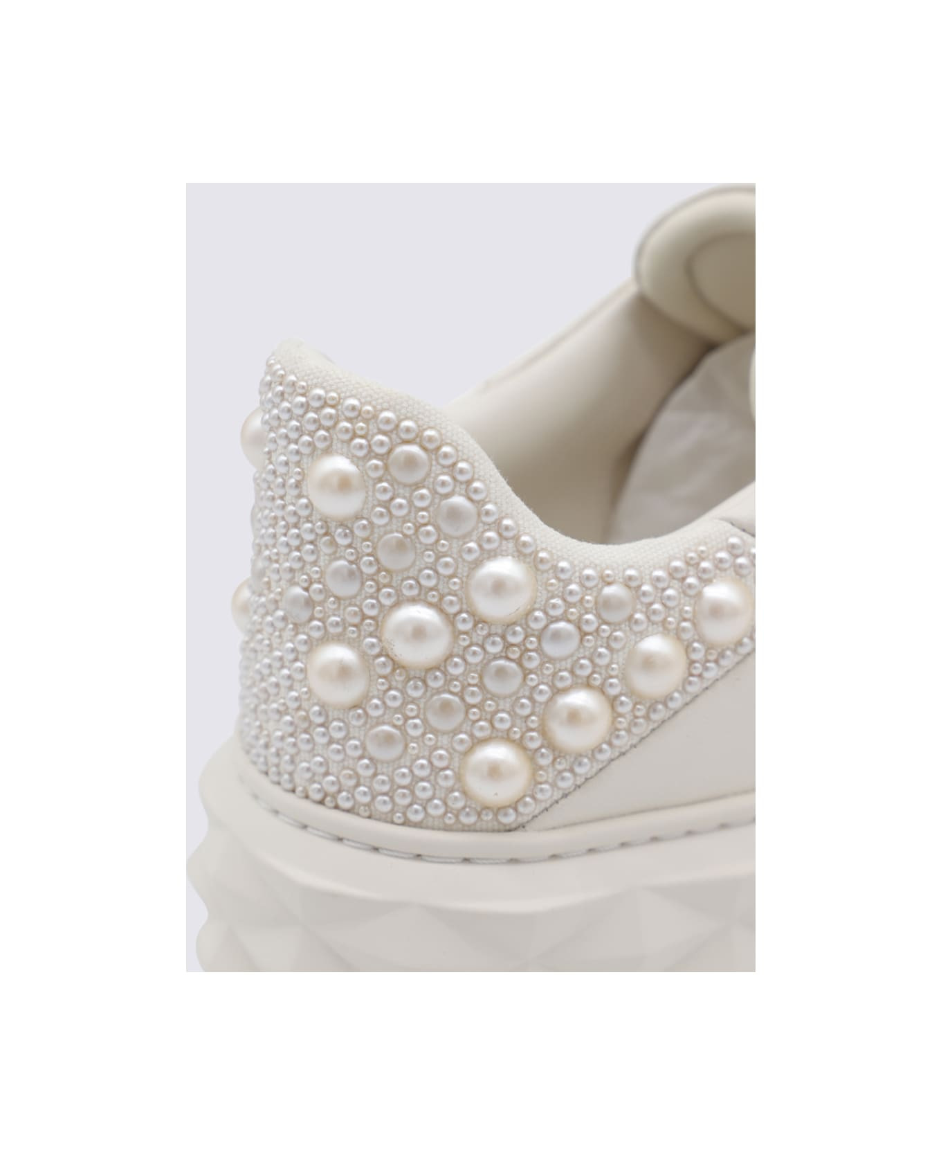 White Leather Sneakers - 4