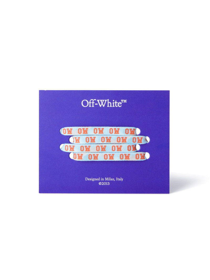 Blue/Orange Cloud Laces 1