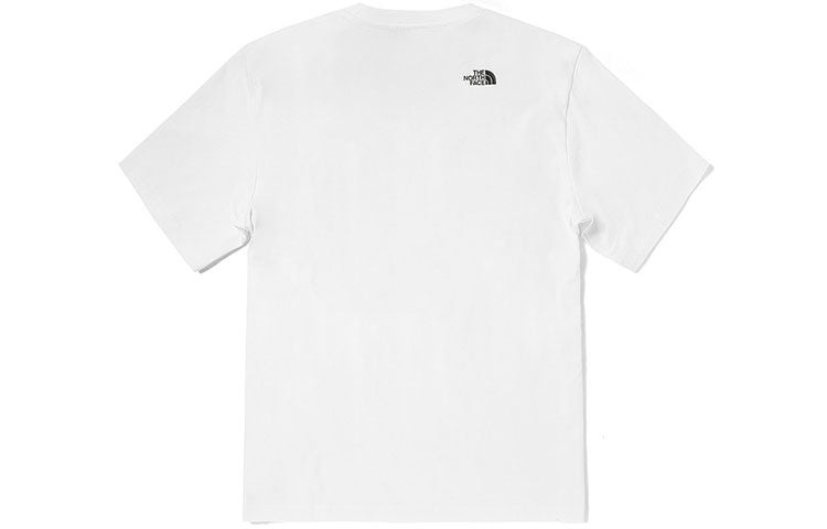 THE NORTH FACE Woodcut Dome T-Shirt 'White' NF0A5JZ8-FN4 - 2