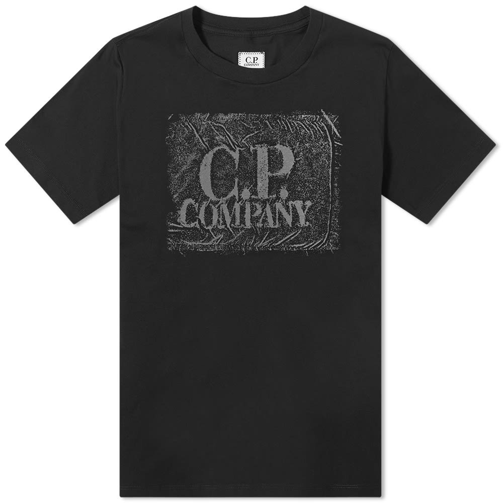 C.P. Company Ink Stamp Logo Tee - 1