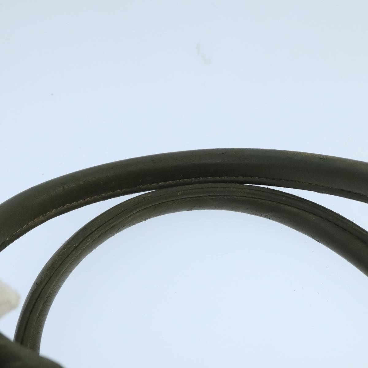 CHANEL Hand Bag Plastic Khaki CC - 8