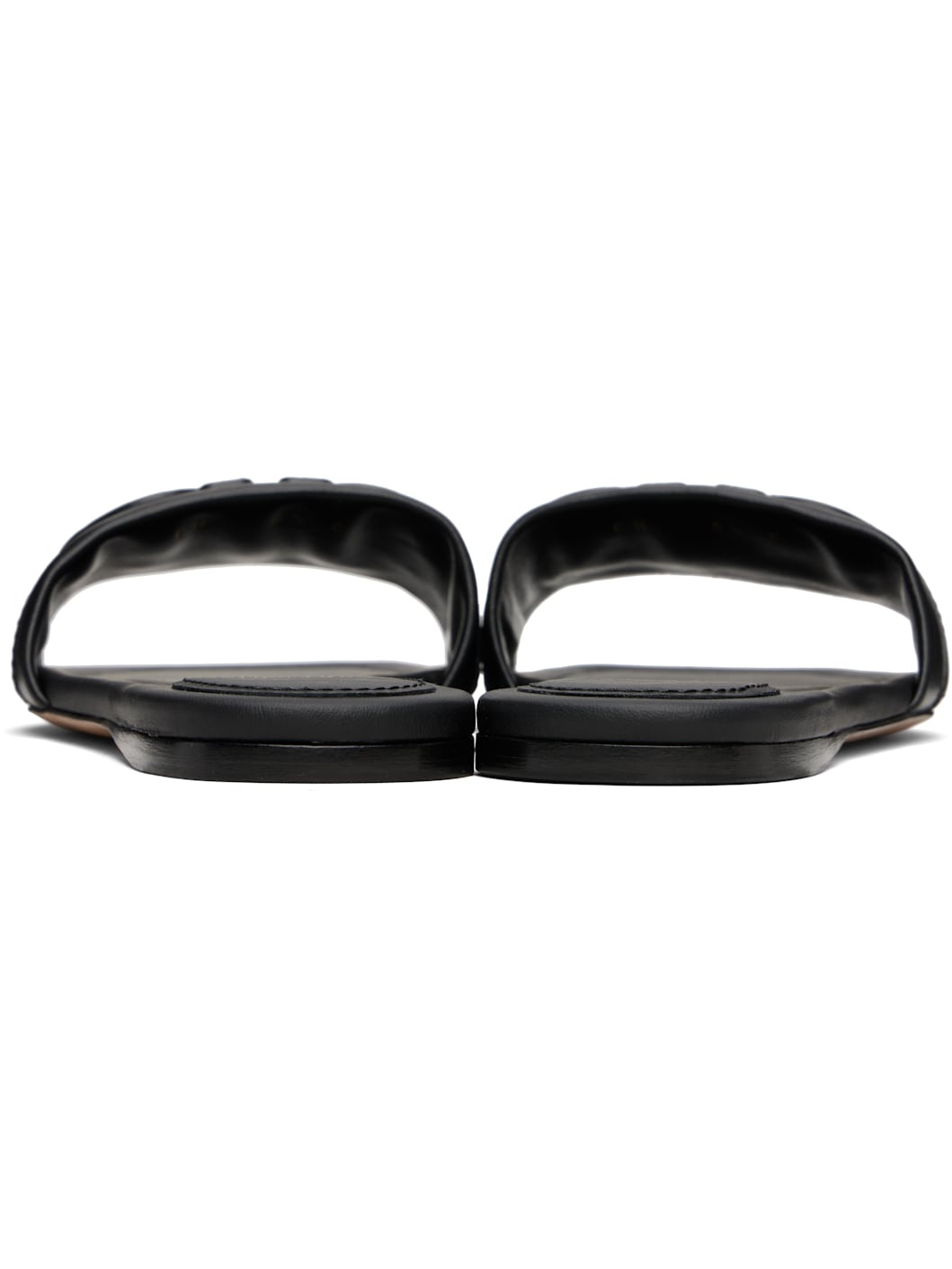 Black Gancini Sandals - 2