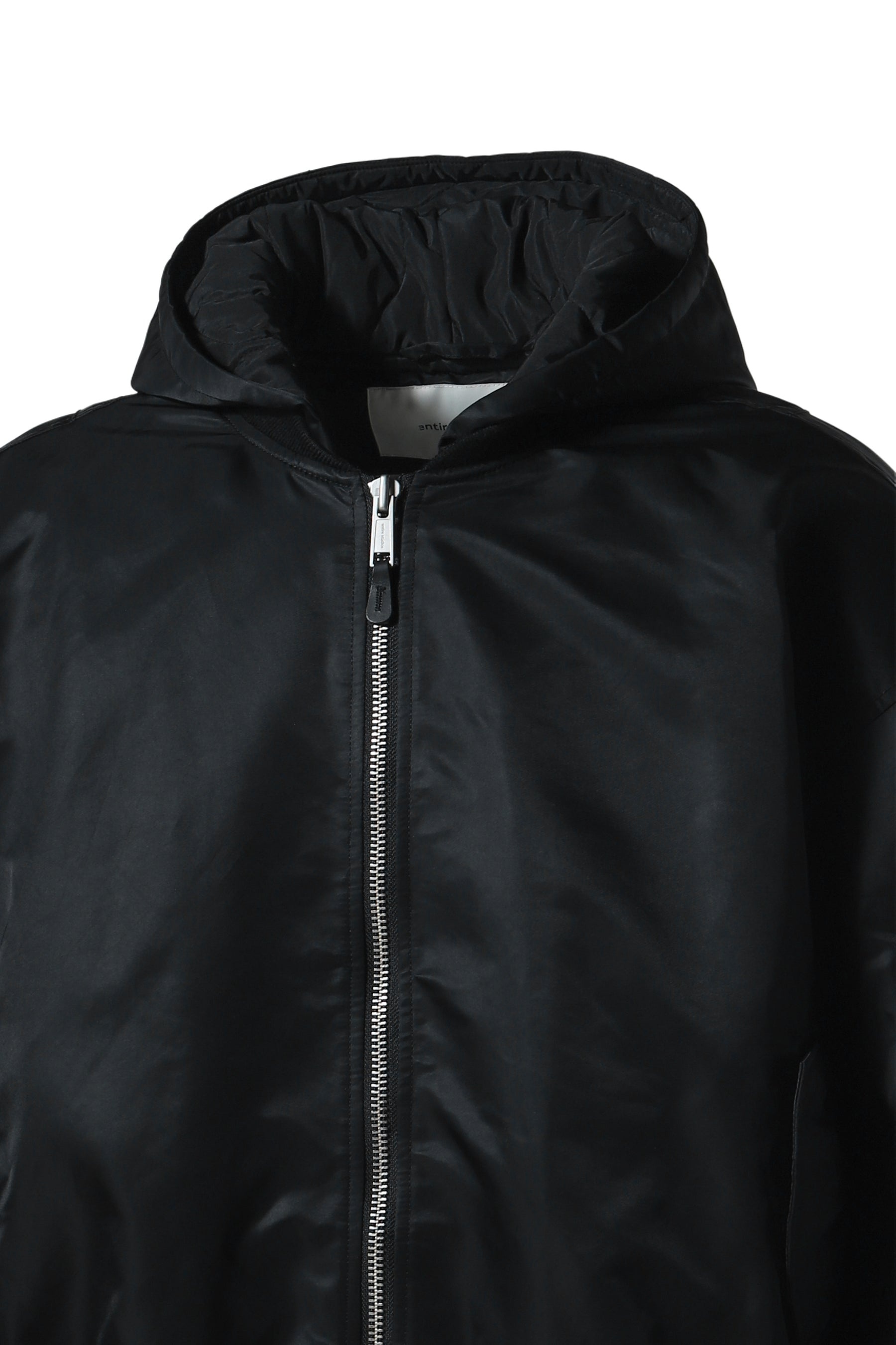 HOODED BROAD BOMBER / OIL - 4