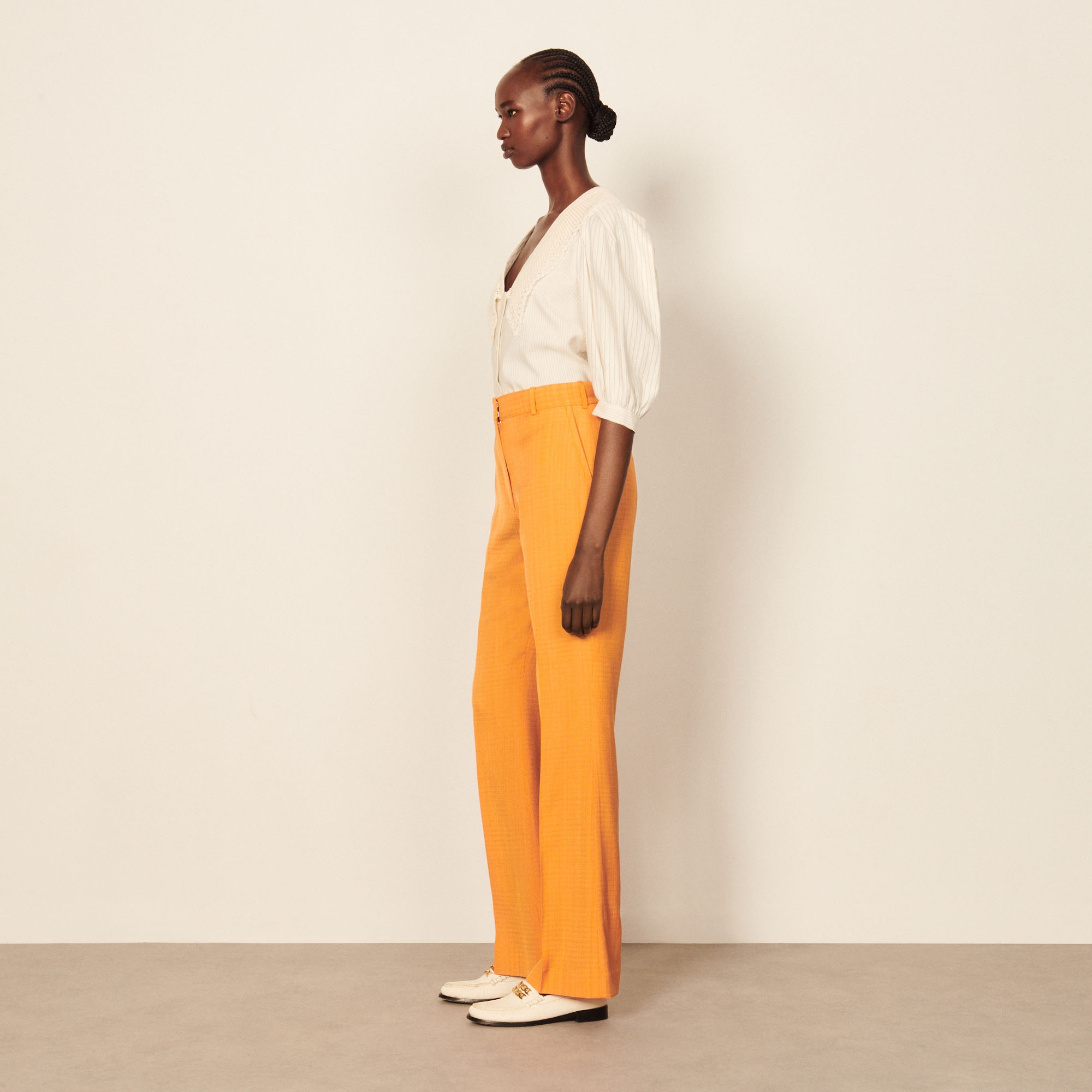 Straight-leg trousers - 4