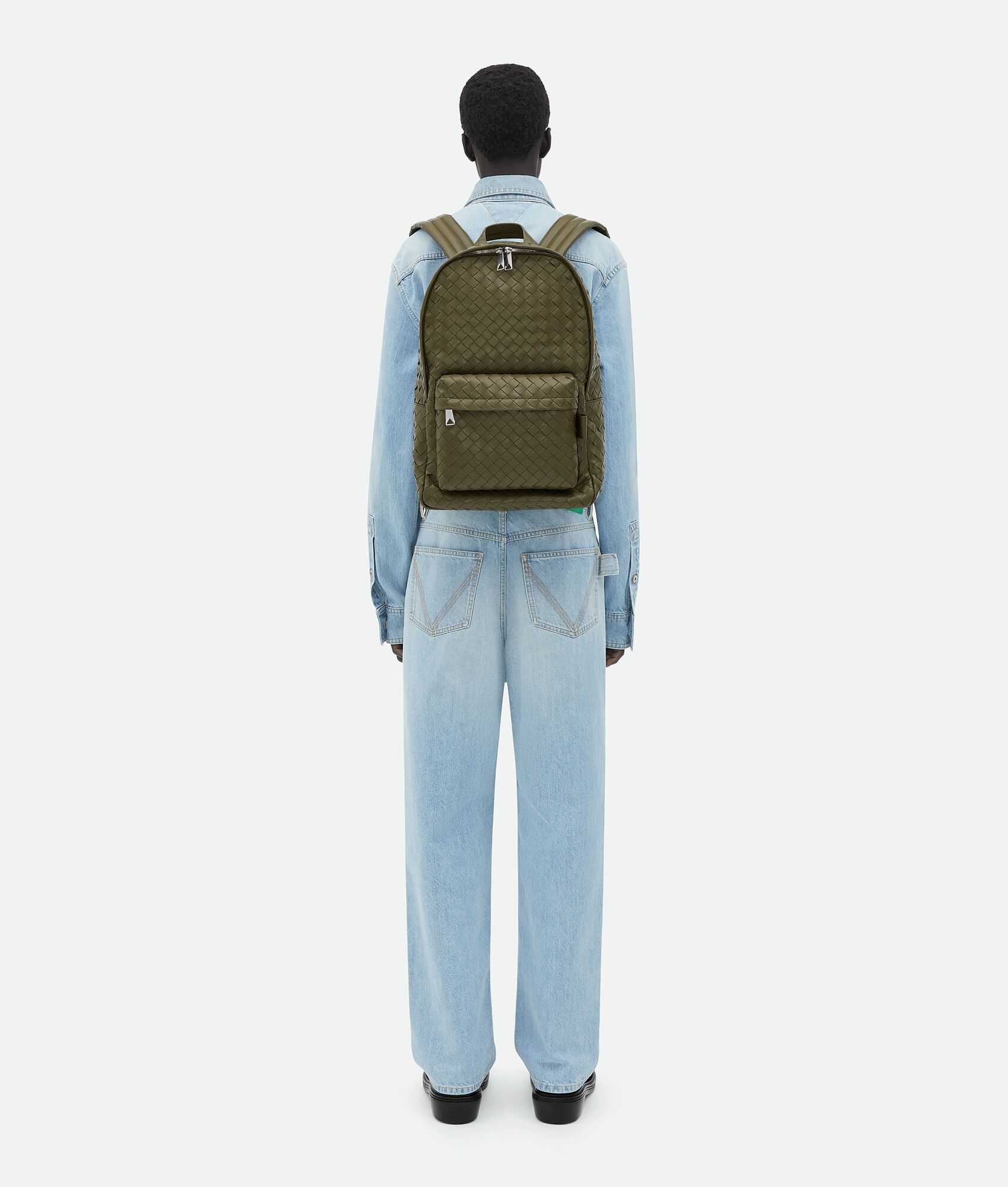 Medium Intrecciato Backpack - 5