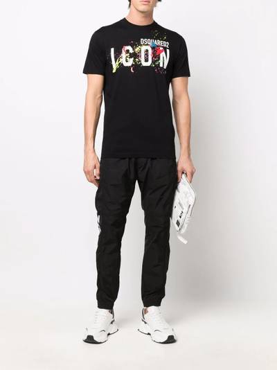 DSQUARED2 logo print track pants outlook