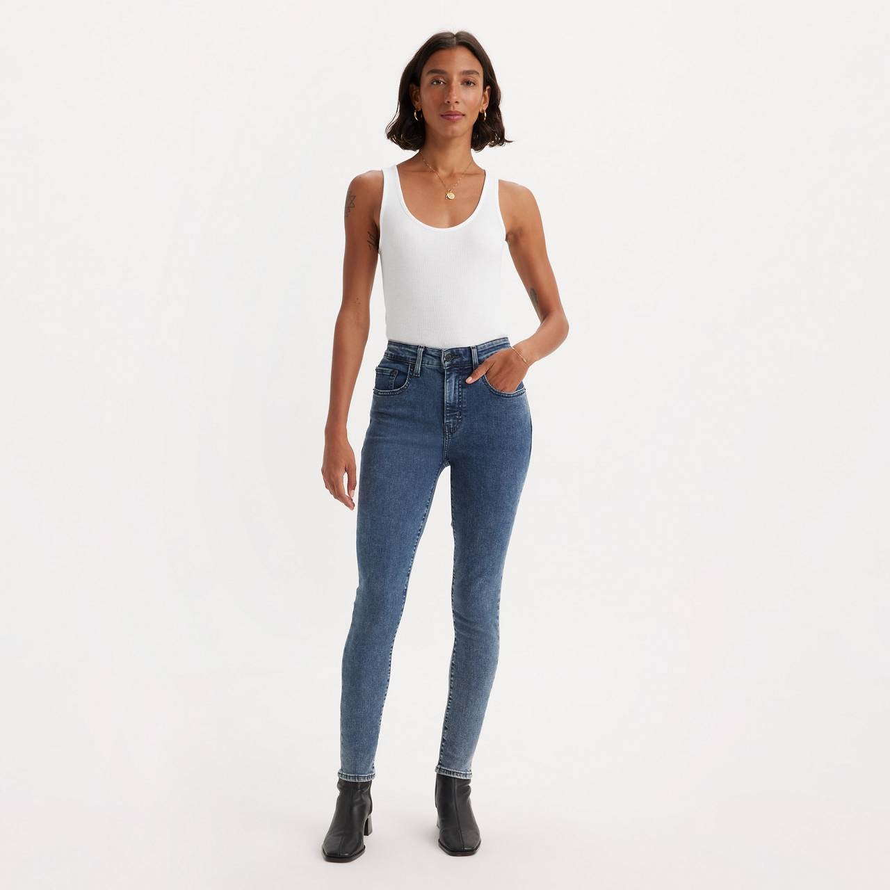 721 HIGH RISE SKINNY WOMEN'S JEANS - 2