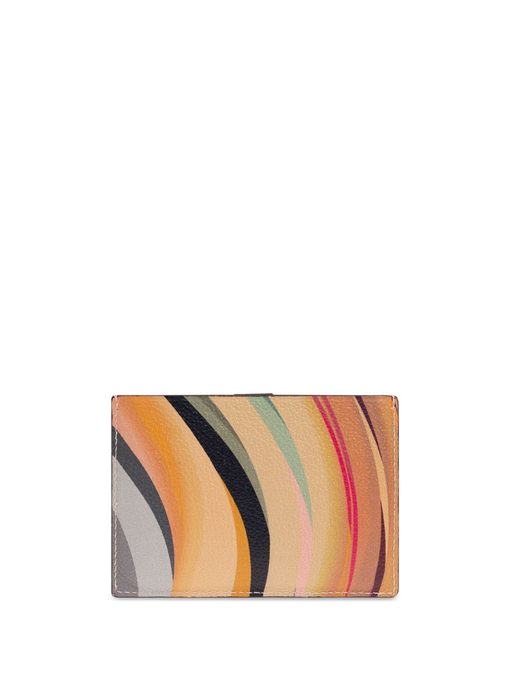 Dusky Swirl-print card holder - 2