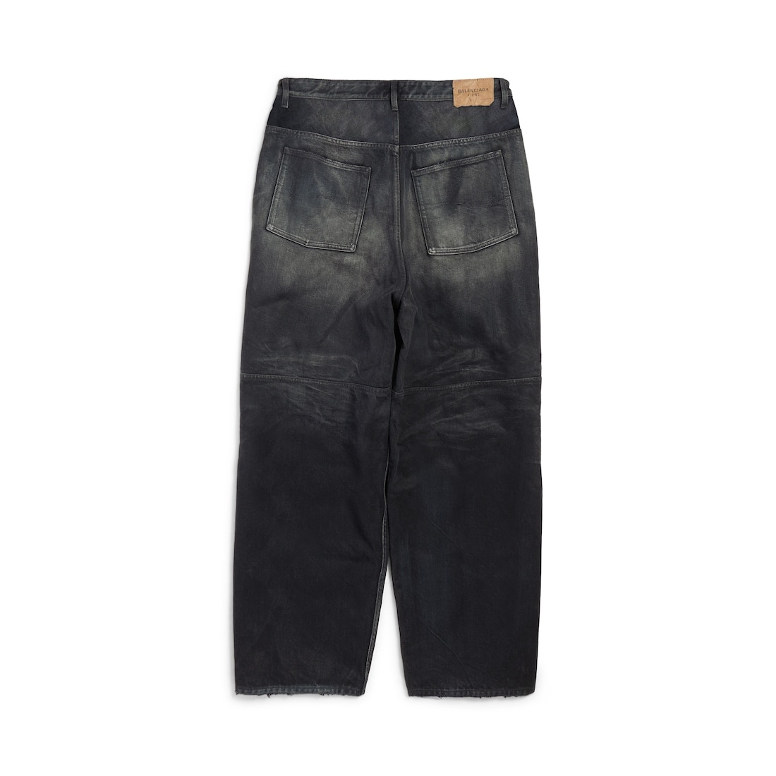 Men's Baggy Pants in Black - 6