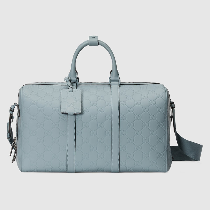 GG rubber-effect medium duffle bag 1