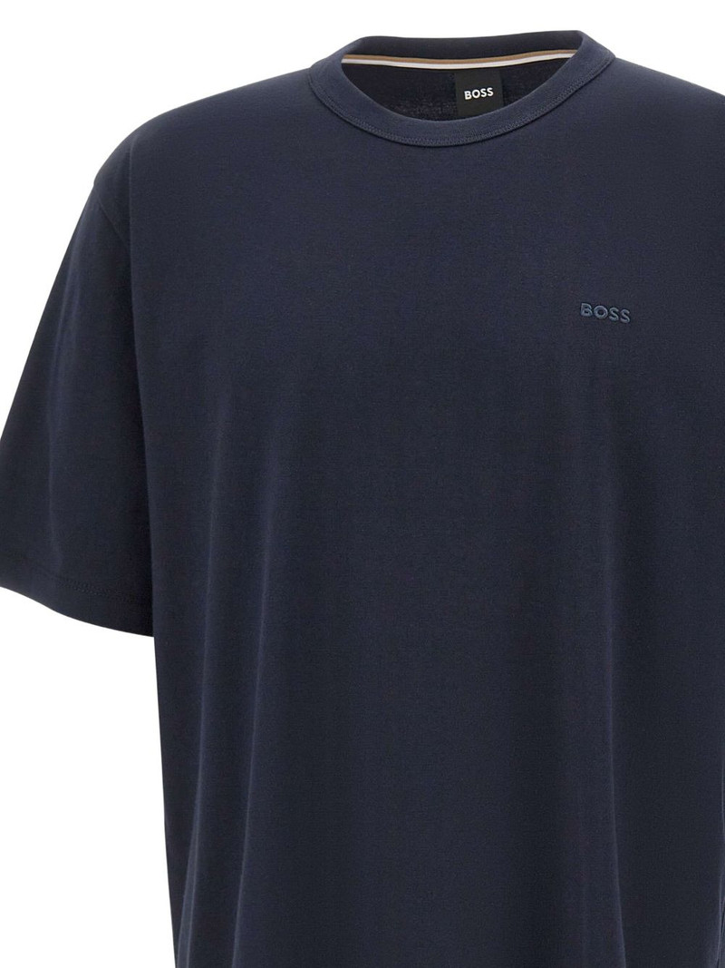 crew neck embroidered T-shirt 5