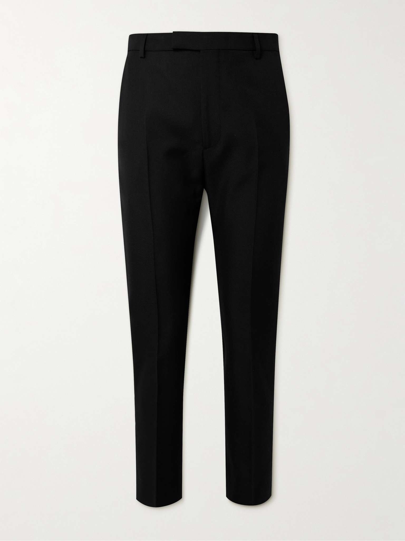 Slim-Fit Straight-Leg Twill Trousers - 1