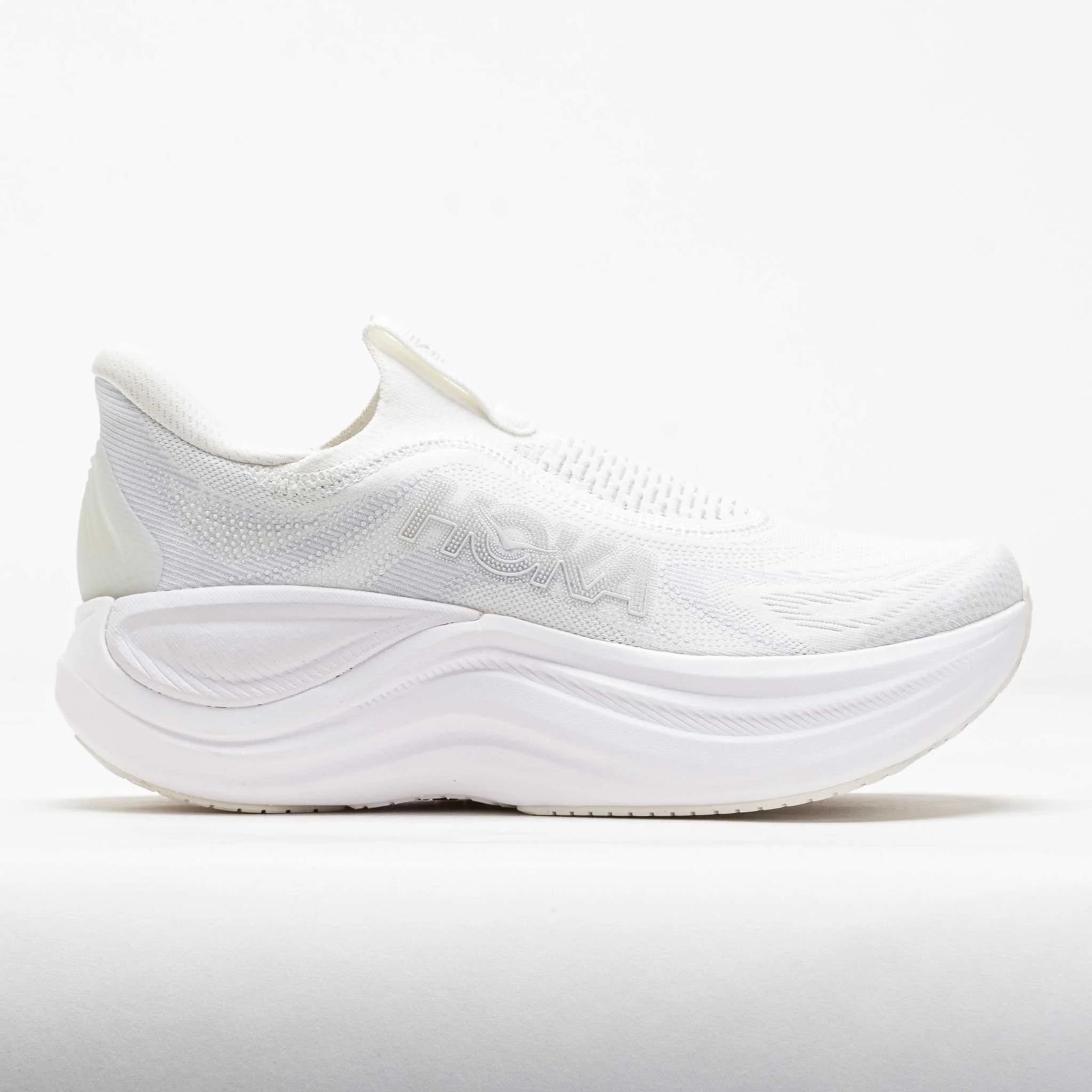 HOKA Skyward Laceless Men's White/White - 1