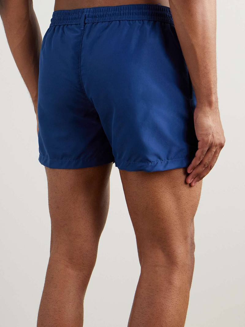 Logo-Appliquéd Straight-Leg Mid-Length Recycled Swim Shorts 3