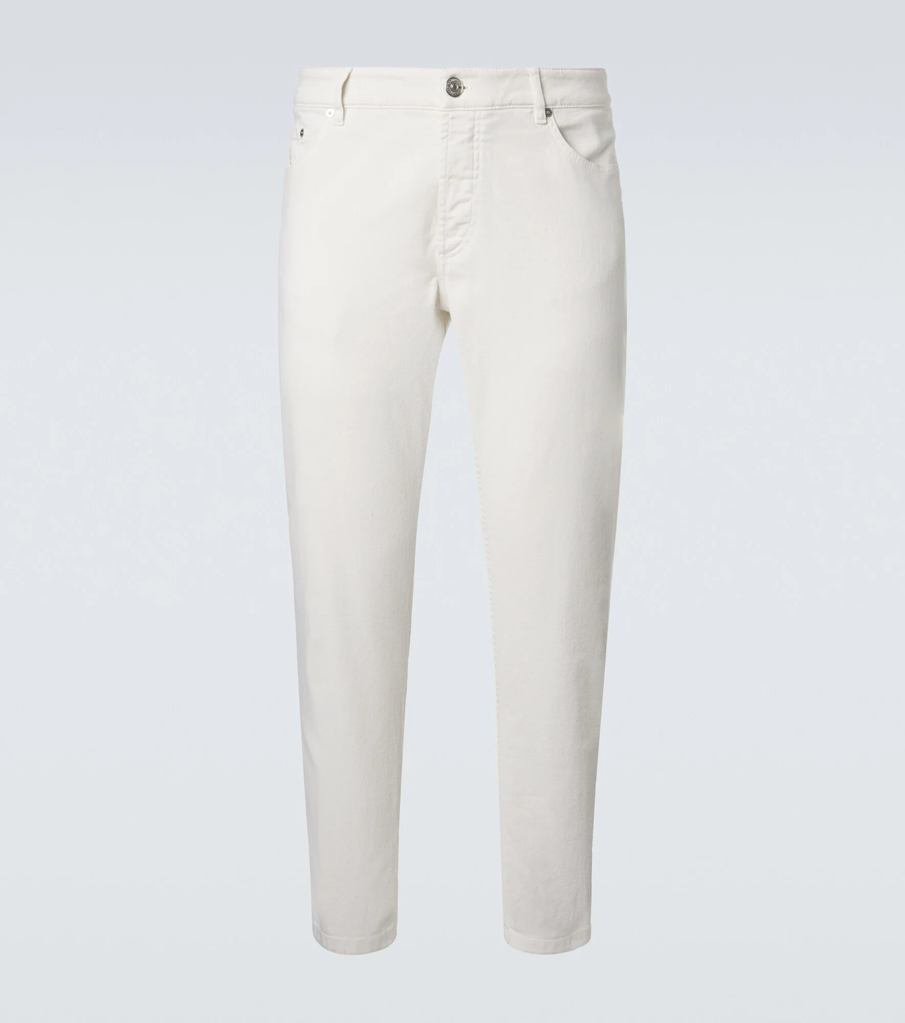 Mid-rise straight jeans - 1