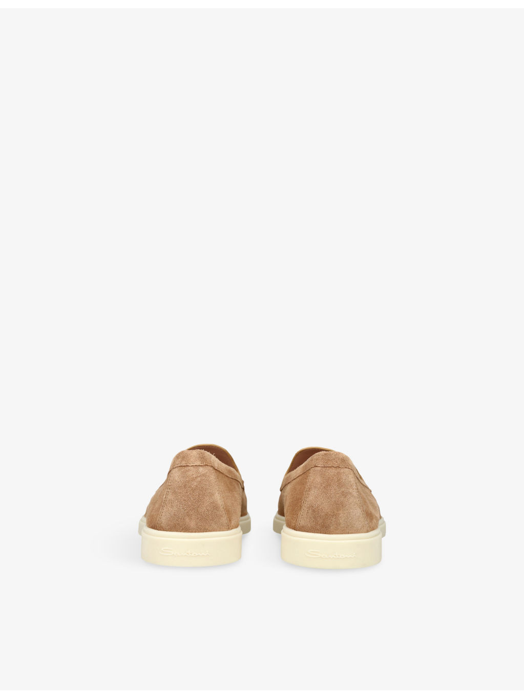Almond-Toe Suede Loafers - 4