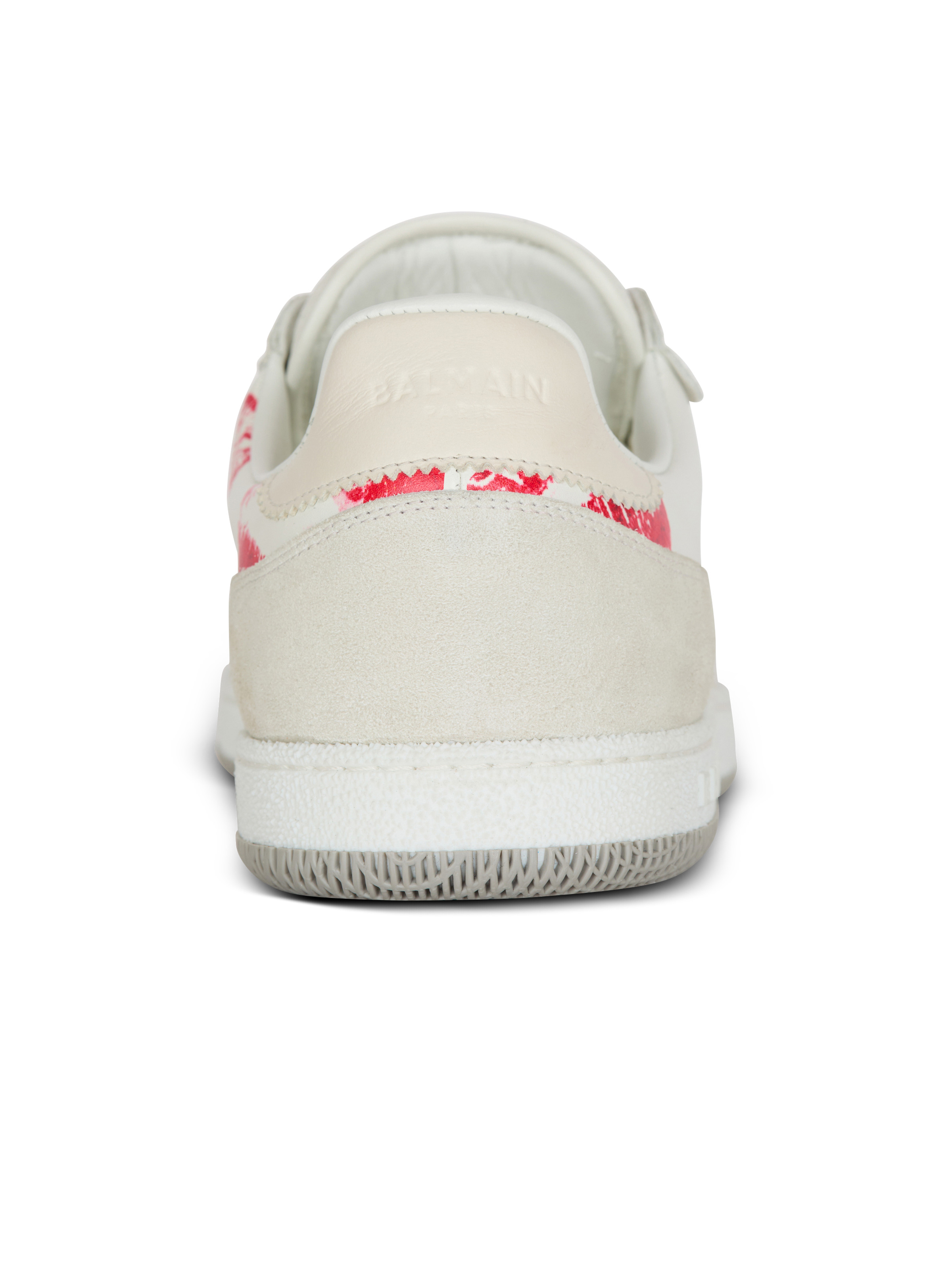 Calfskin Balmain Swan trainers - 7