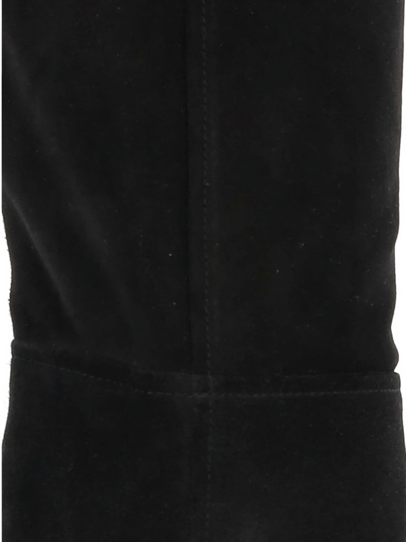 Alizze suede pointed-toe knee-high boots 4