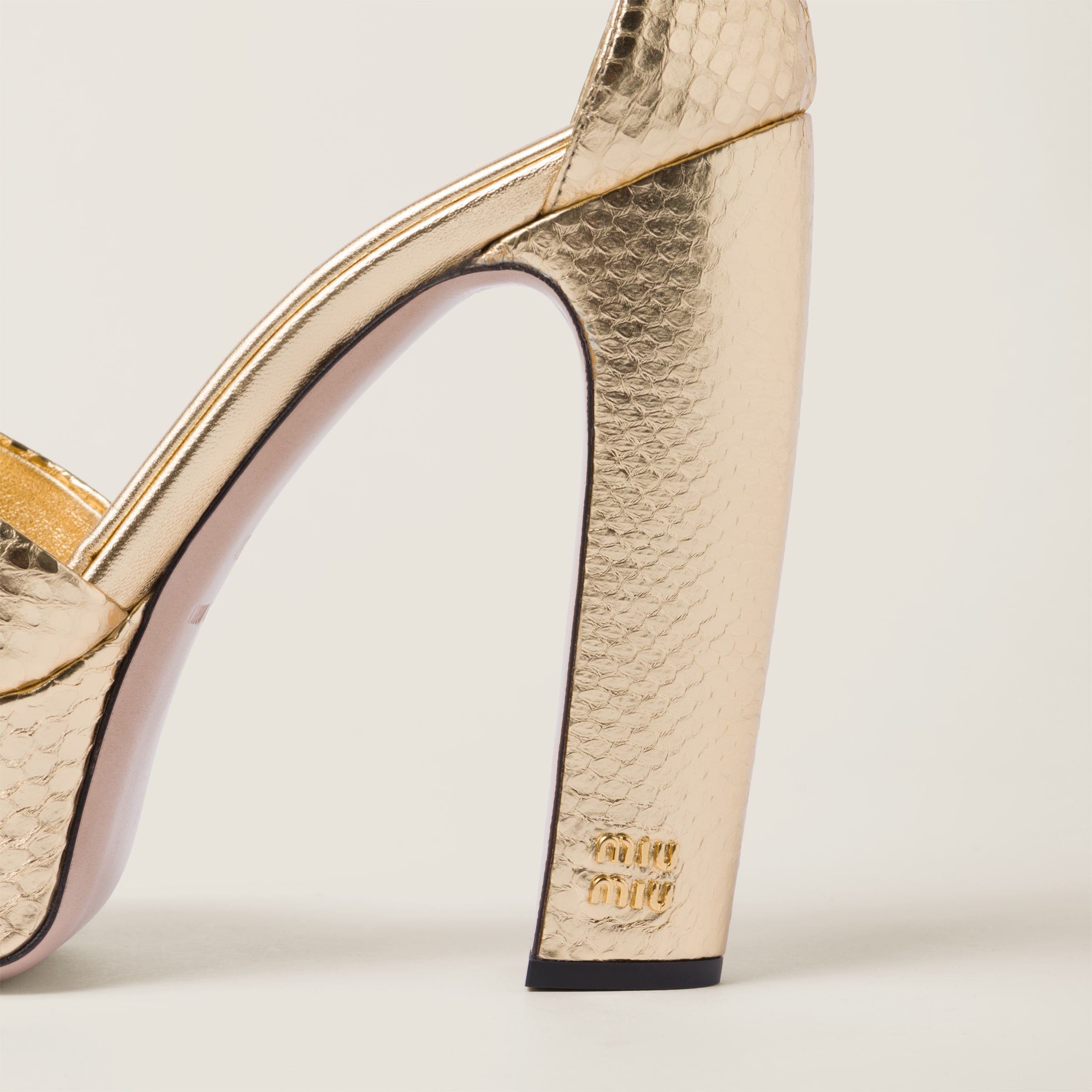 Ayers leather platform sandals - 6